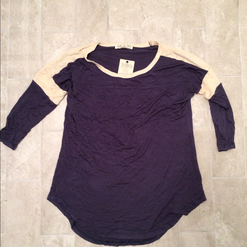 Pink Rose 3/4 Sleeve Top